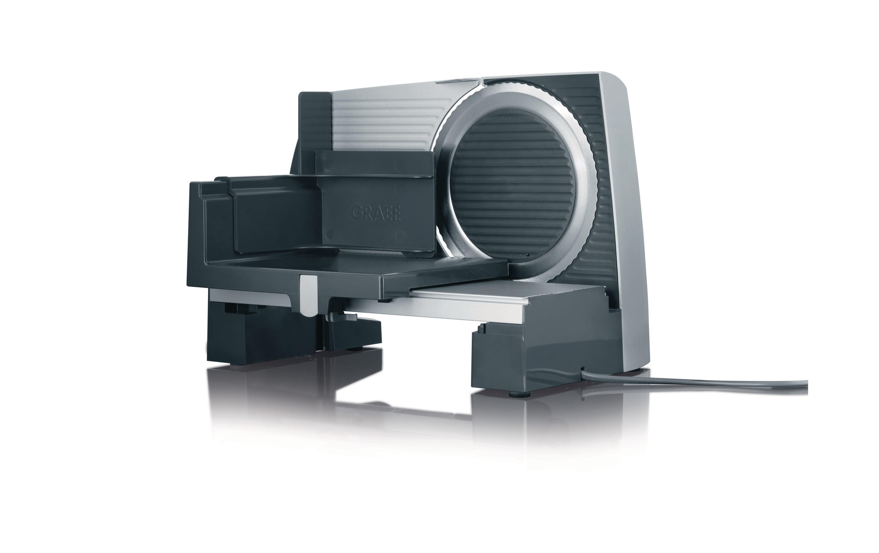 Schneidemaschine G 50 Grau<br>Allesschneider aus Aluminium/Edelstahl/Kunststoff