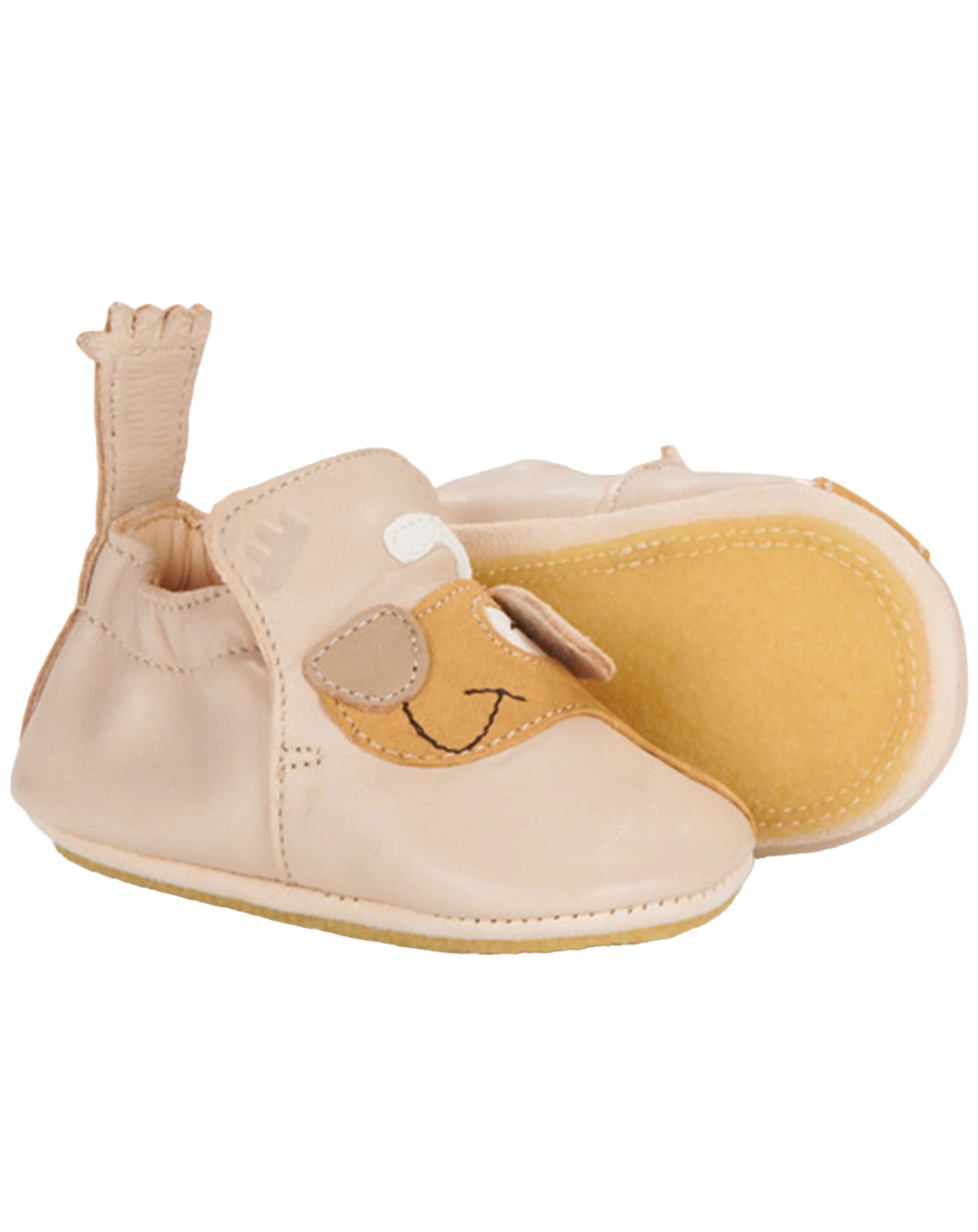 Krabbelschuhe MY BLUBLU CHIEN in sandshell