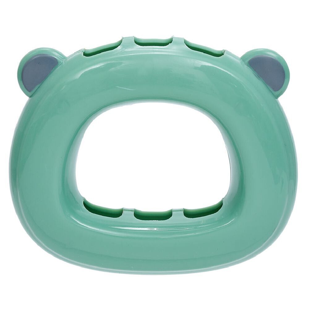 Support 3 brosses à dents enfant vert