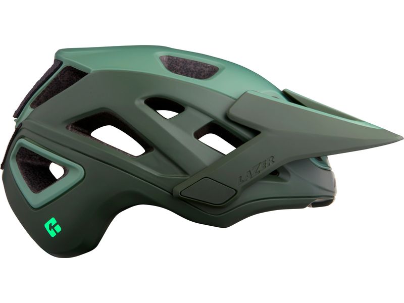 Lazer Helm Jackal KinetiCore Matte Dark Green, L Unisex Fahrradhelm