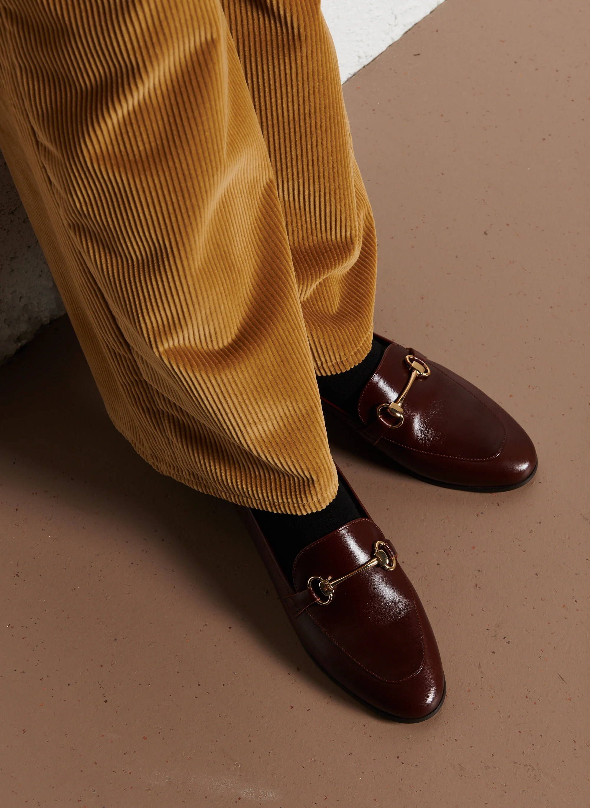 CLEMENCE - Mocassins en cuir lisse | Marron