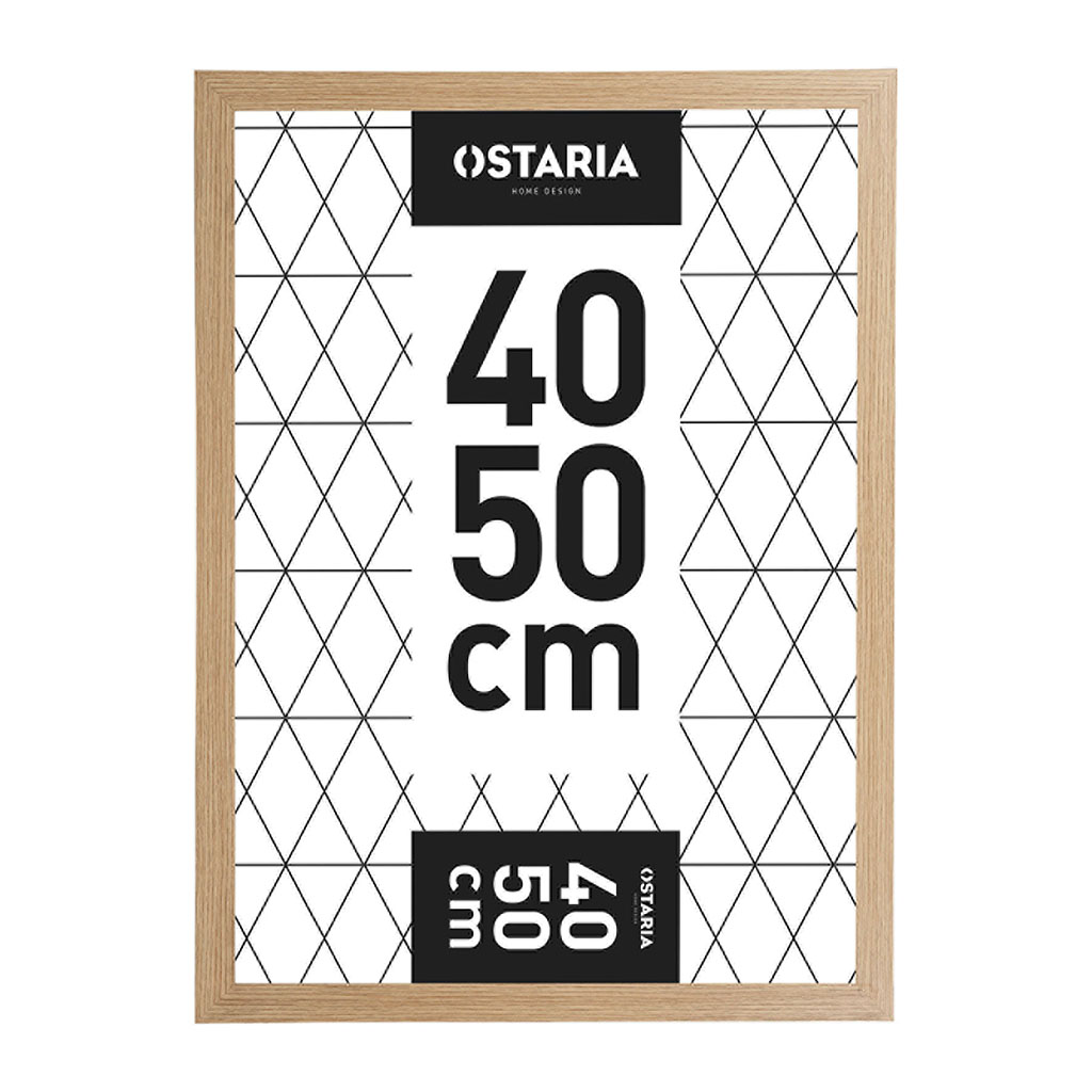 Cadre photo MILAN bois naturel 40x50cm