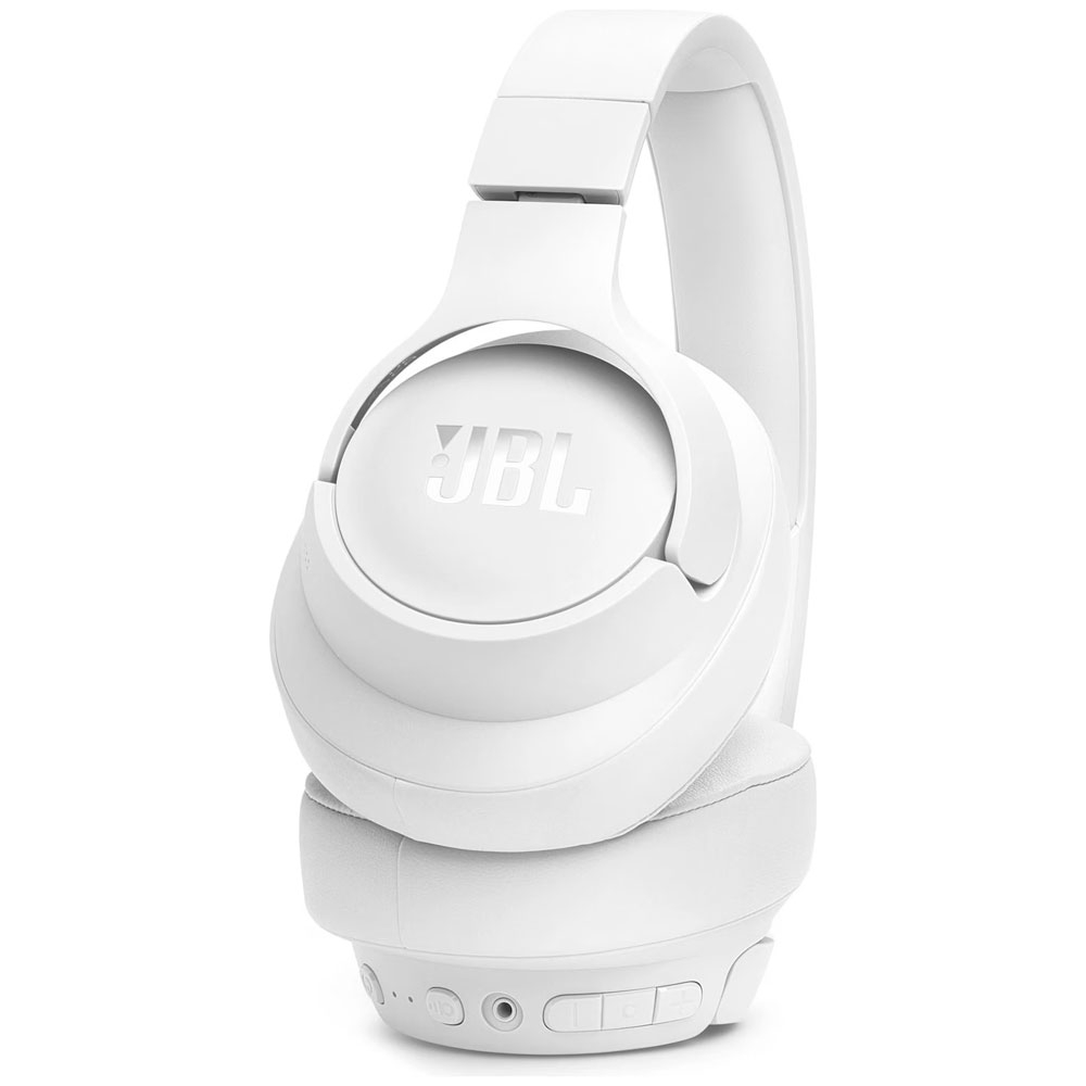 Tune 770NC BT Bluetooth Kopfhörer On-Ear Headset Pure Bass Sound   Adaptives Noise Cancelling (JBLT770NCWHT) - Weiss