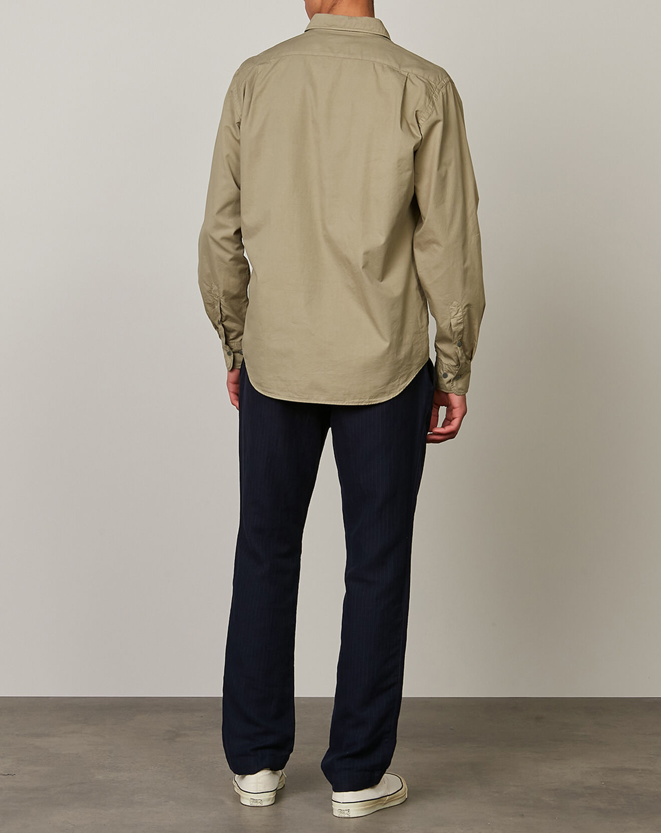 Hartford Chemise regular Pocket Pat moss