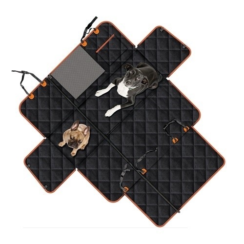 Capa para assento de carro Pet&Car Duke preta e vermelha