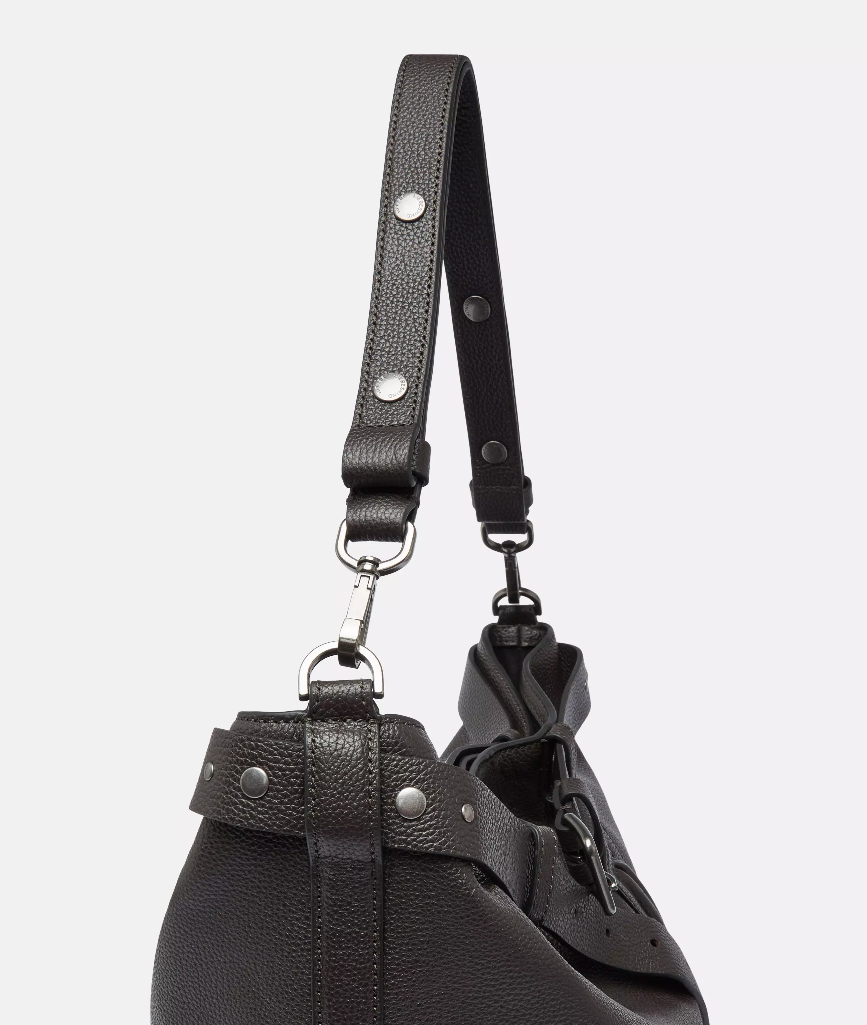 Zita Hobo L Large cowhide leather bag