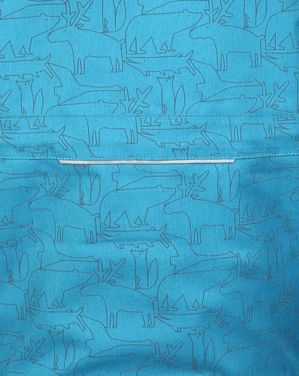 Outdoorparka 2 in 1 KAMU ICE in mosaic/deep teal