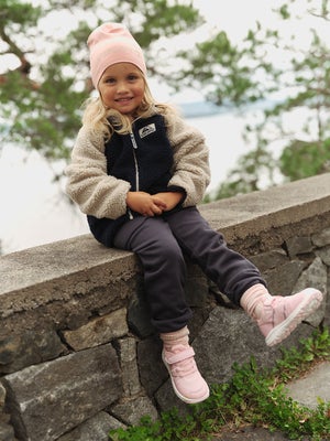 Viking Play  Vendbar Fleecejakke, Navy