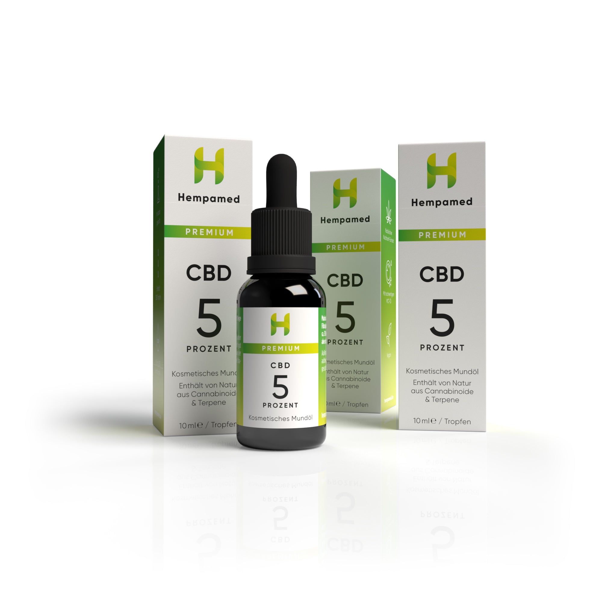 Hempamed 3x Premium CBD Öl 5 %