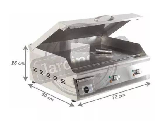 Plancha électrique en Inox qualité pro BBPlancha 15 à 20 convives