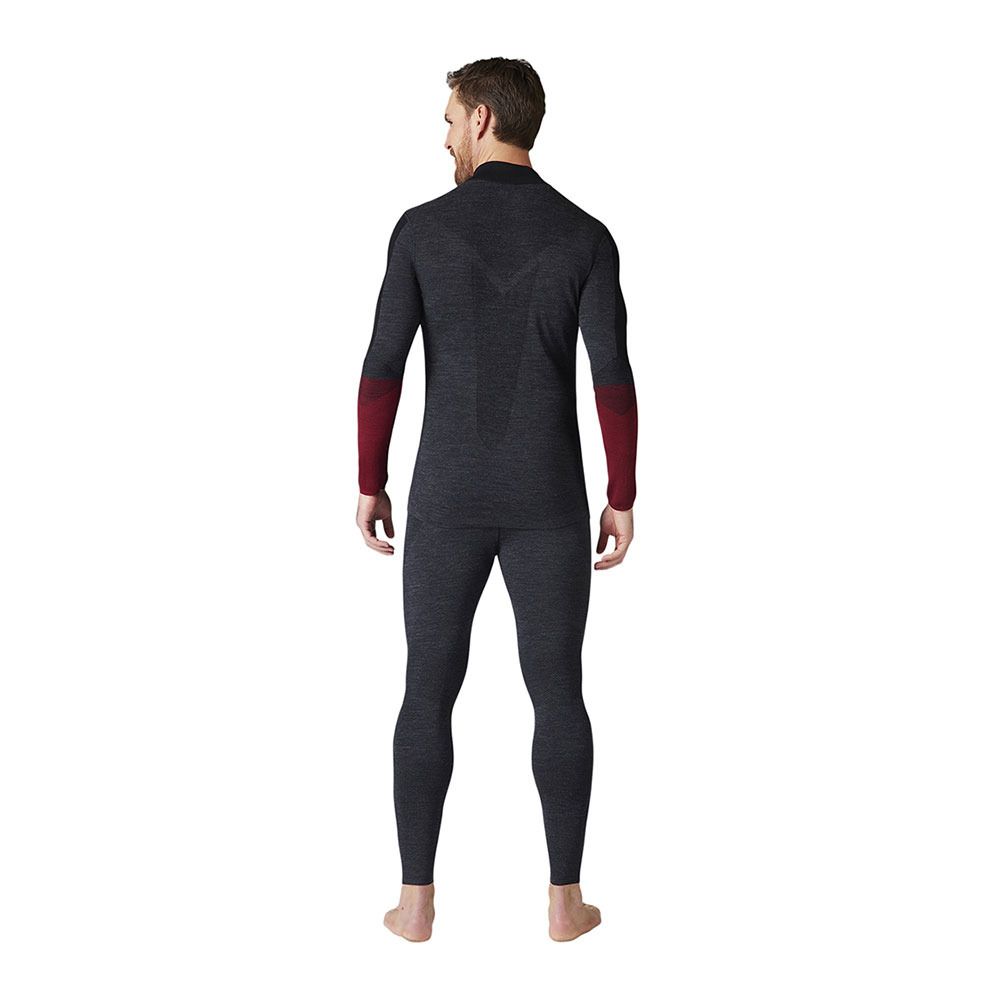Smartwool INTRAKNIT MERINO 200 COLORBLOCK 1/3 - Sous-couche Homme black