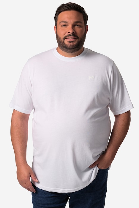 Men+ T-Shirt, Basic, Halbarm, Rundhals, bis 8 XL