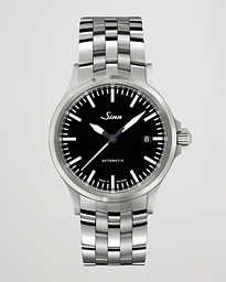 Sinn 556 Date Stainless Steel Watch 38,5mm Black