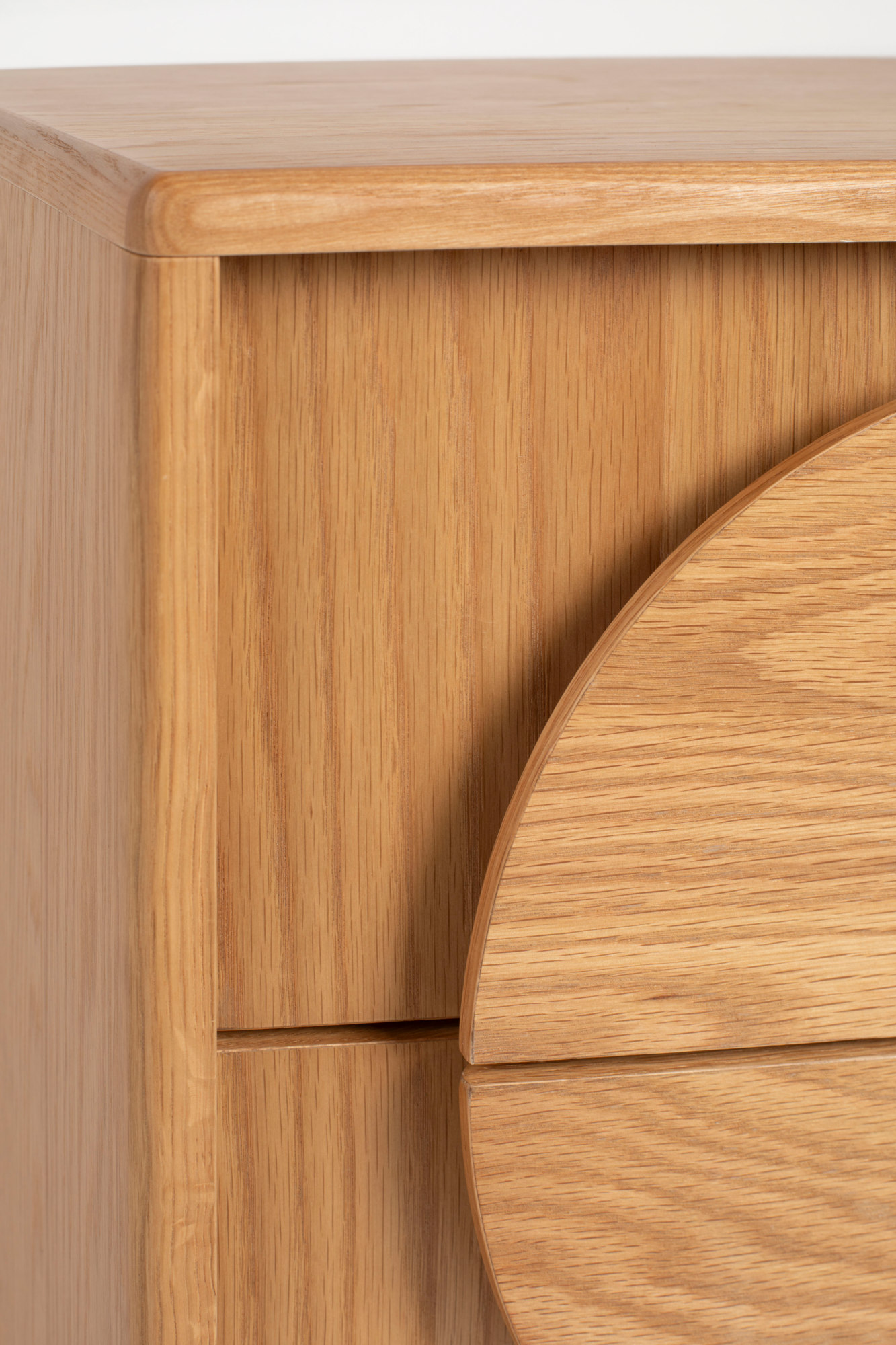 Bijzettafel / Nachtkastje GROOVE naturel eiken
