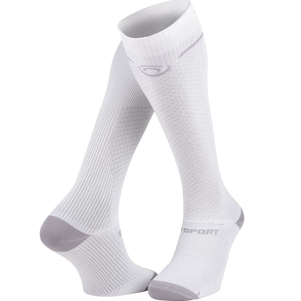Chaussette compression BV SPORT LIGHT RUN COMPRESSION BLANC