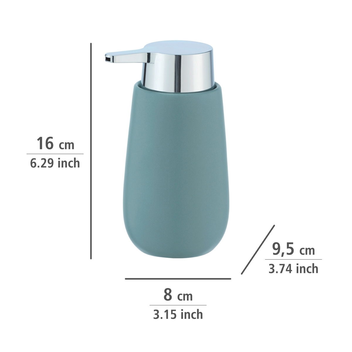 Wenko Keramik Bad-Accessoire-Set BADI