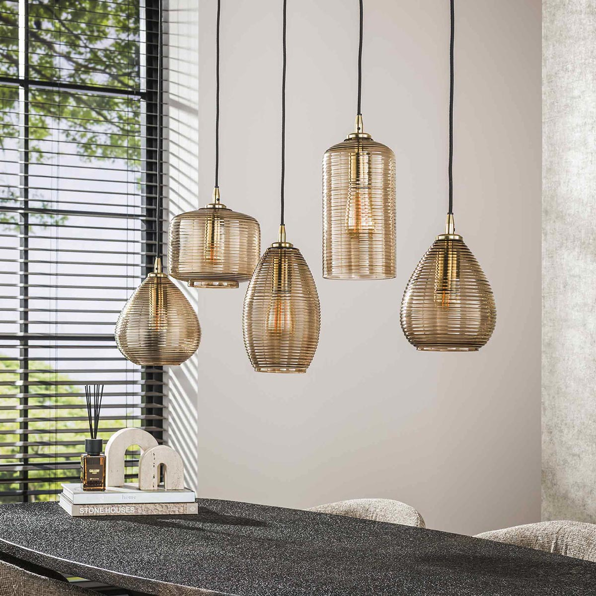 Hanglamp Nouveau Stripes 5