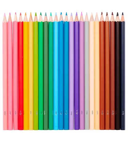 Ooly Farveblyanter - 24 Strk - Color Together ColeRød Pencils