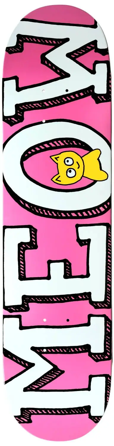 Meow Logo Skateboard Deck | SkatePro