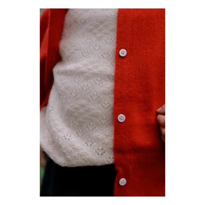 Holmm T-Shirt Cachemire Nero | Rose pâle