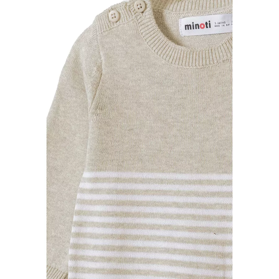 MINOTI Strampler Beige