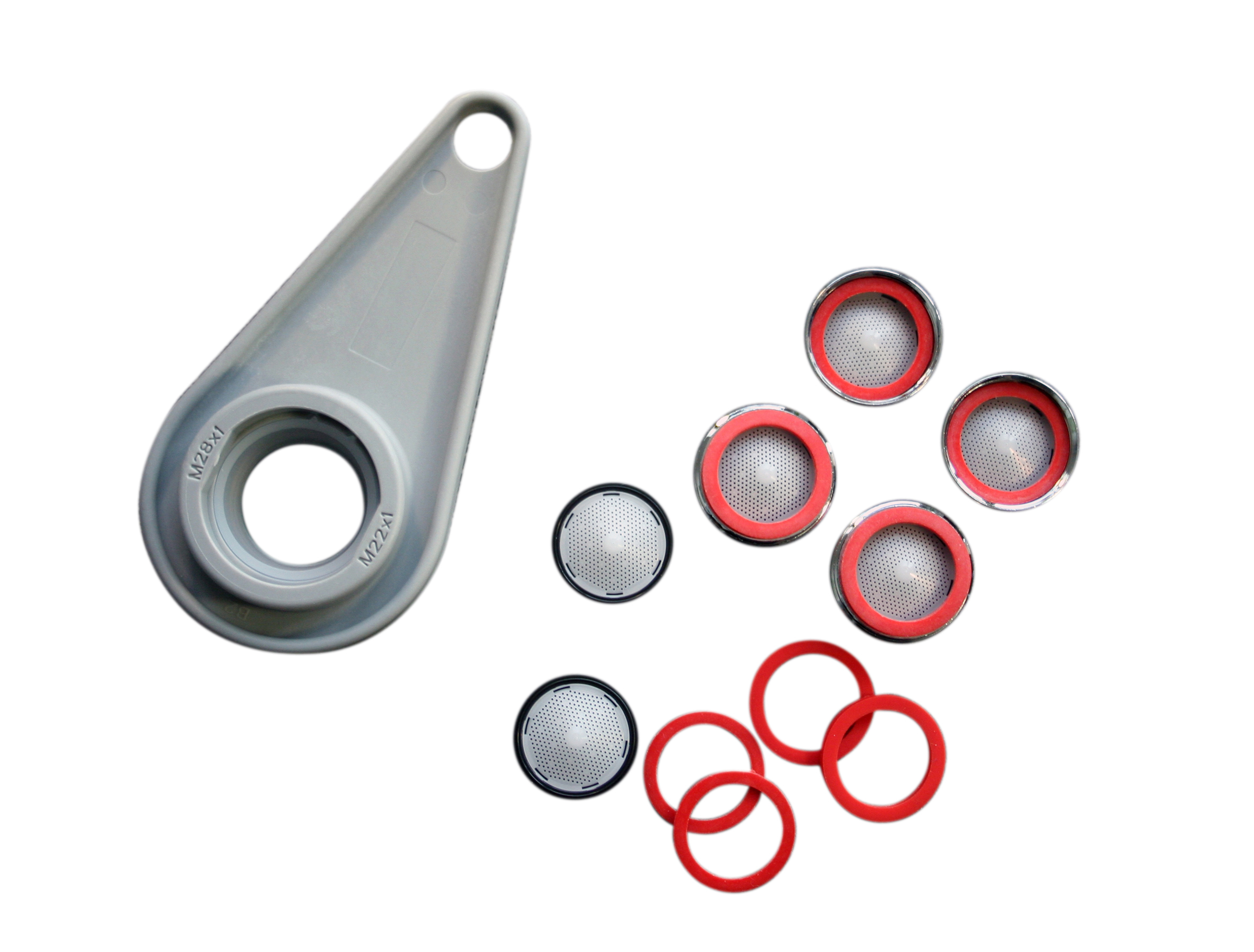 Schutte Moussy Waterbespaar-set voor mengkranen