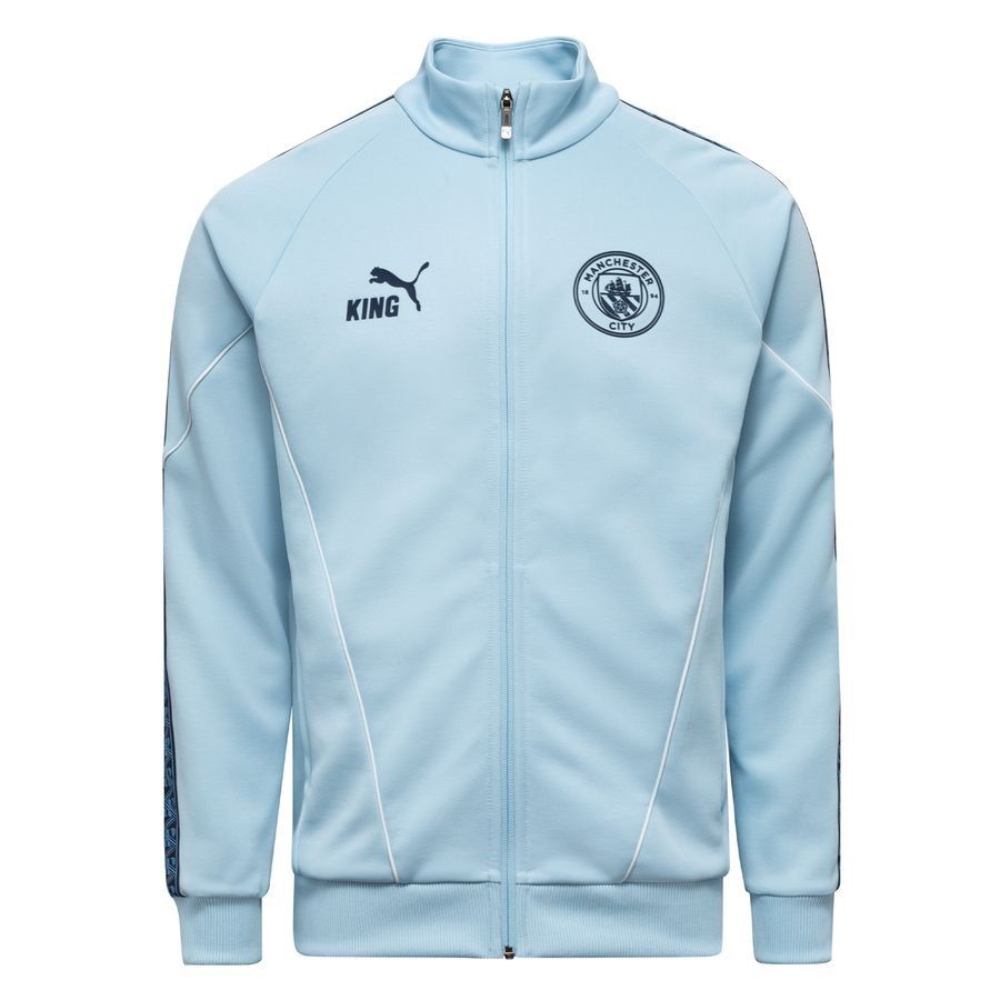 Manchester City Veste King Anthem - Silber/Deep Navy Enfant