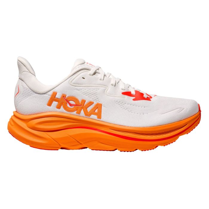 Hoka Dame Løbesko Clifton 10 Hvid
