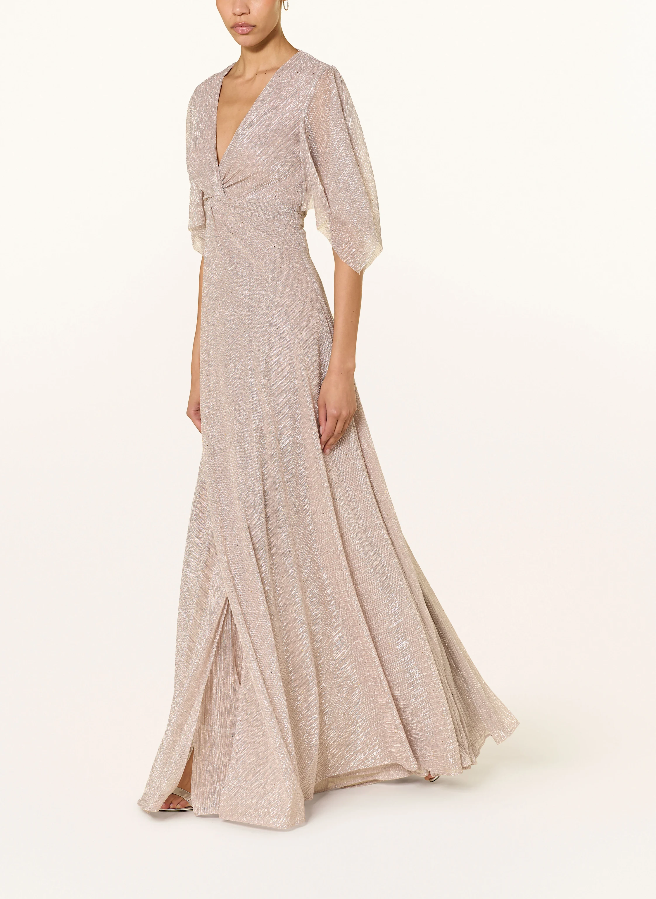 TALBOT RUNHOF Abendkleid mit Glitzergarn