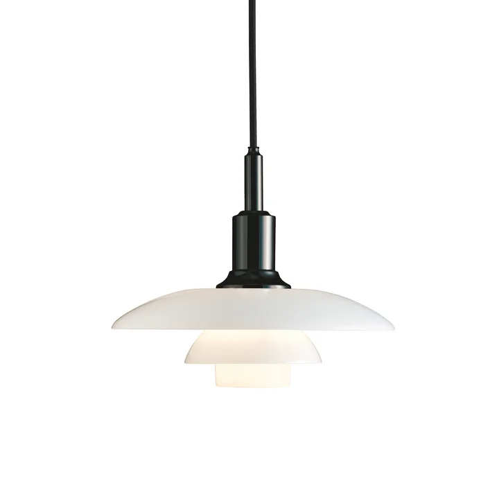 Louis Poulsen - PH 3/2 Pendelleuchte, schwarz verchromt