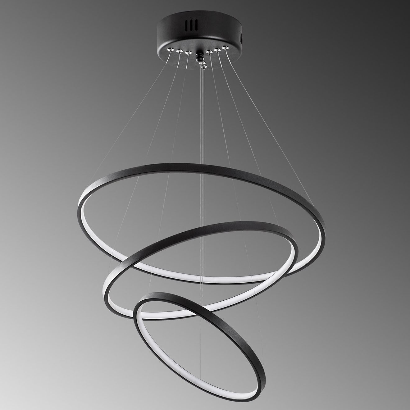 Opviq Suspension SIMIT noire - 50x80x50 cm