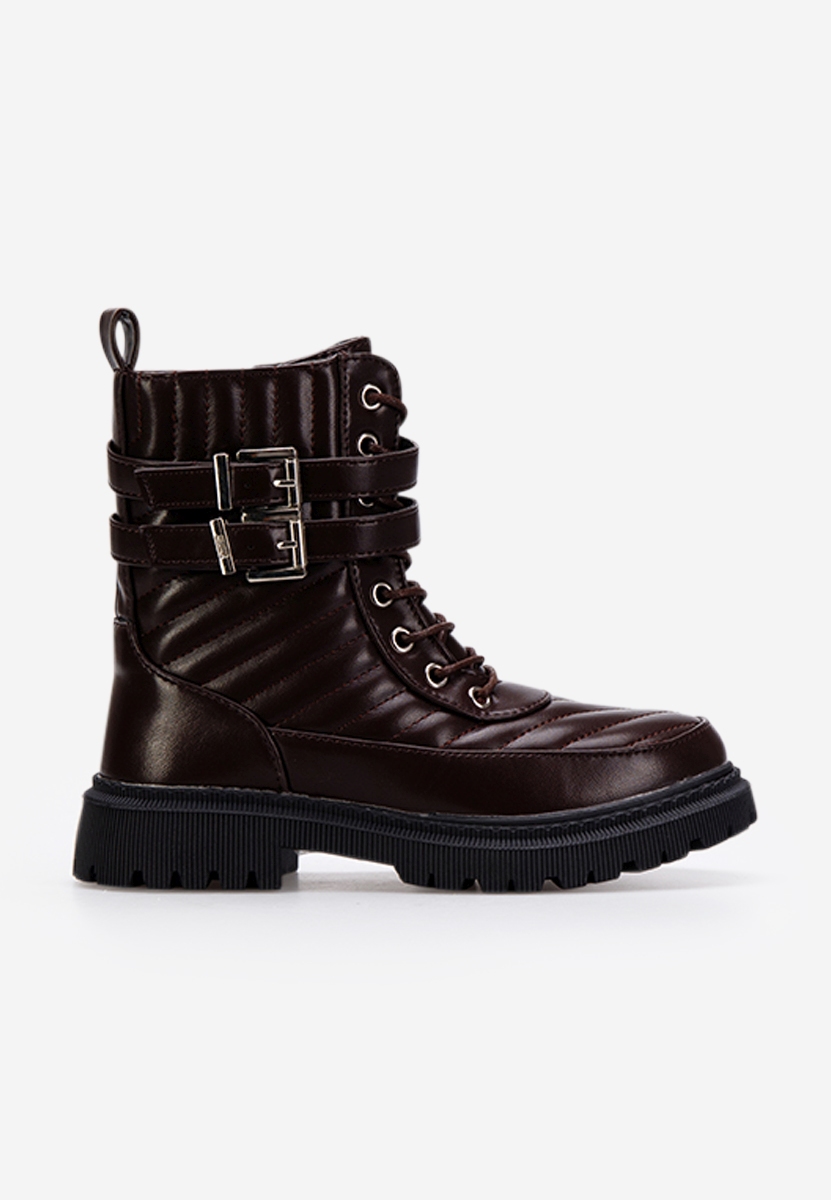 Bottines filles brunes Casilda B