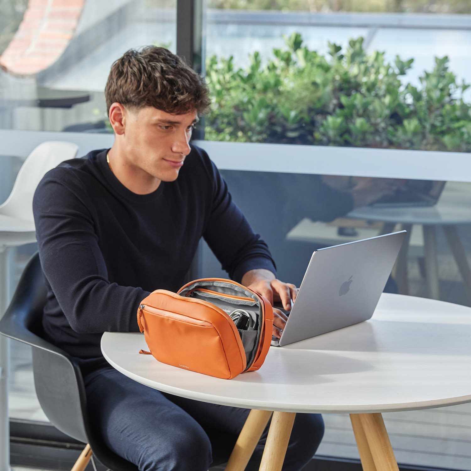 Orbitkey 2-in1 Tech Pouch terracotta