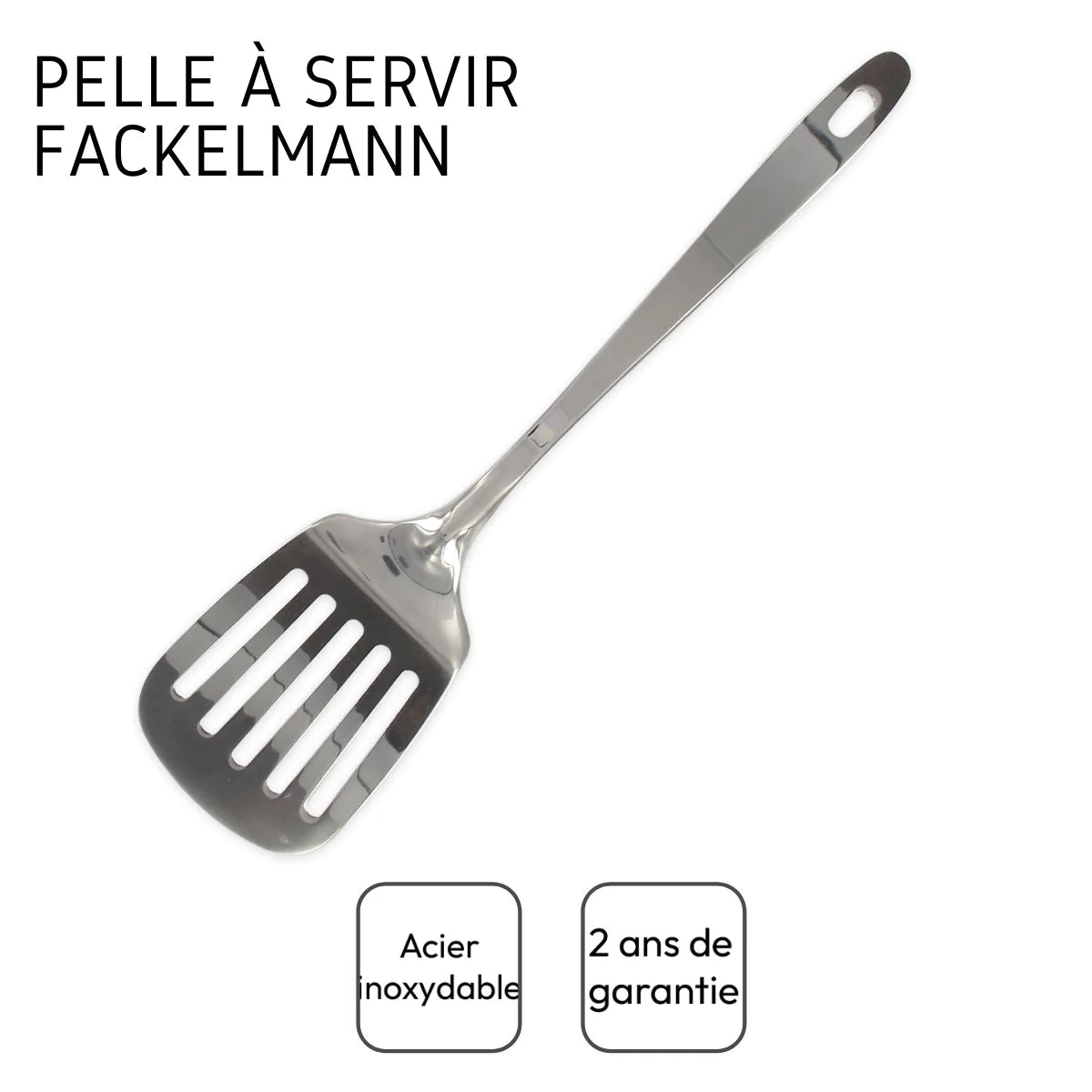 Pelle inox ajourée Fackelmann Oxford Fackelmann