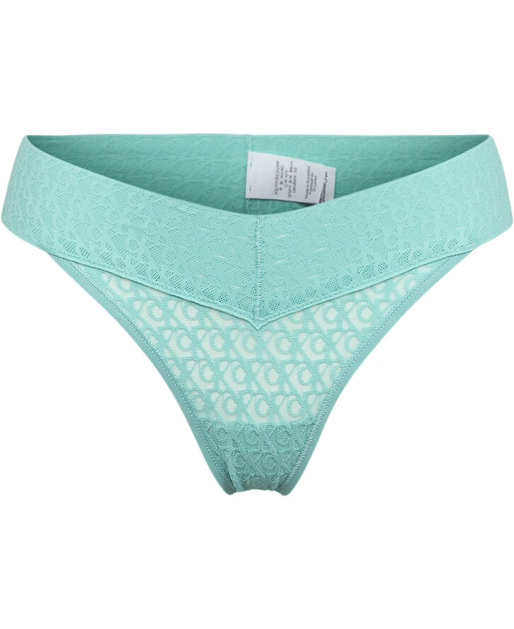 Calvin Klein LOW RISE THONG Beau blue
