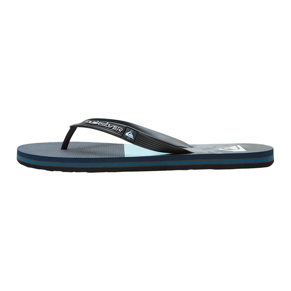 Quiksilver MOLOKAI PANEL - Tongs Homme blue/blue/grey