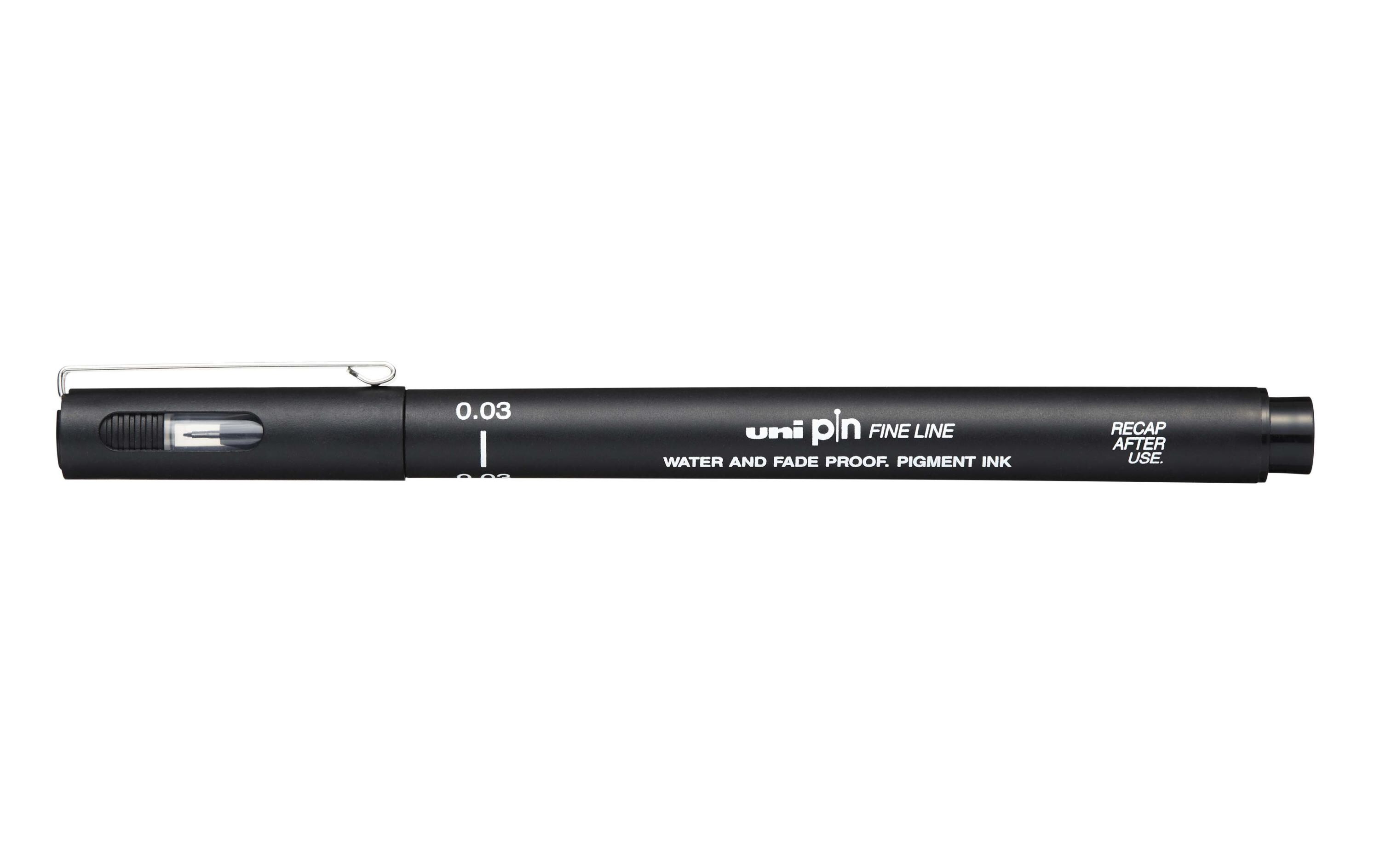 Fineliner PIN 0.03 mm, SchwarzFeinschreiber für präzises Schreiben und Zeichnen