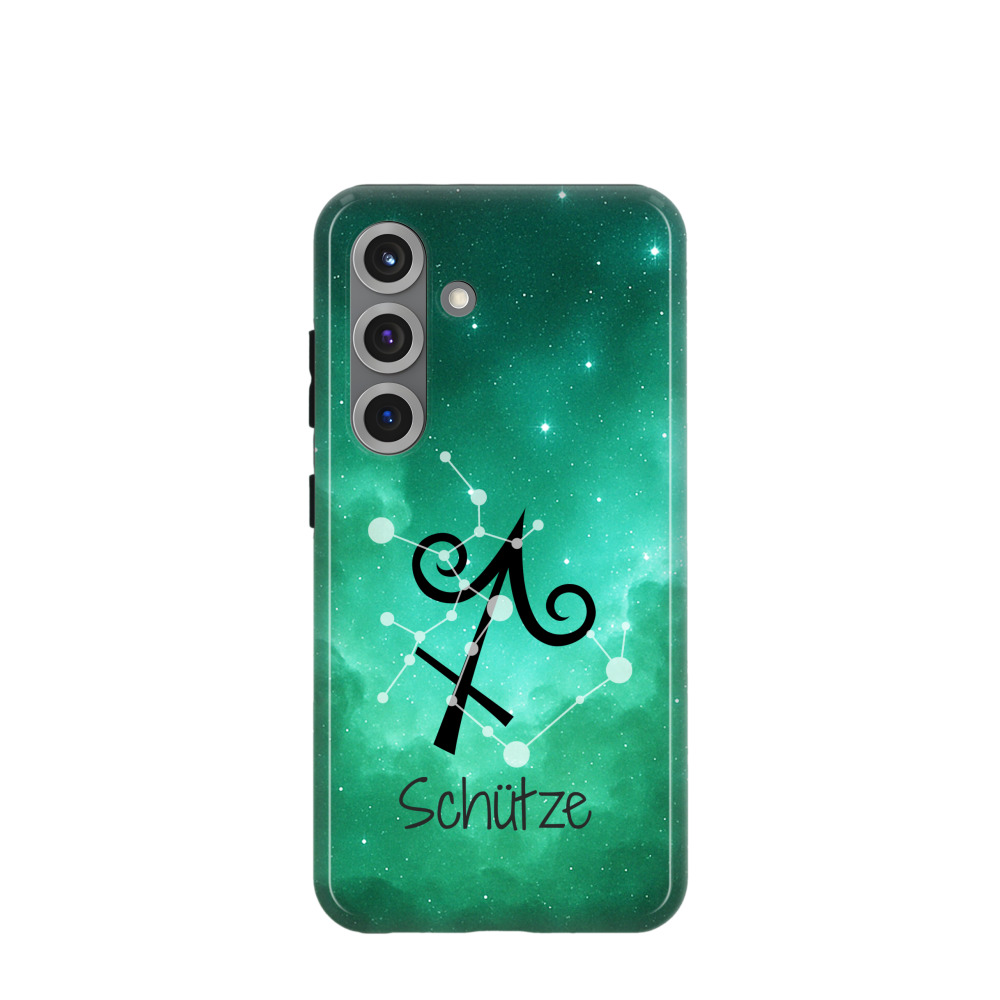 Samsung Galaxy S25 Hybrid (Kunststoff / Gummi) Hülle Schütze 2 - Grün
