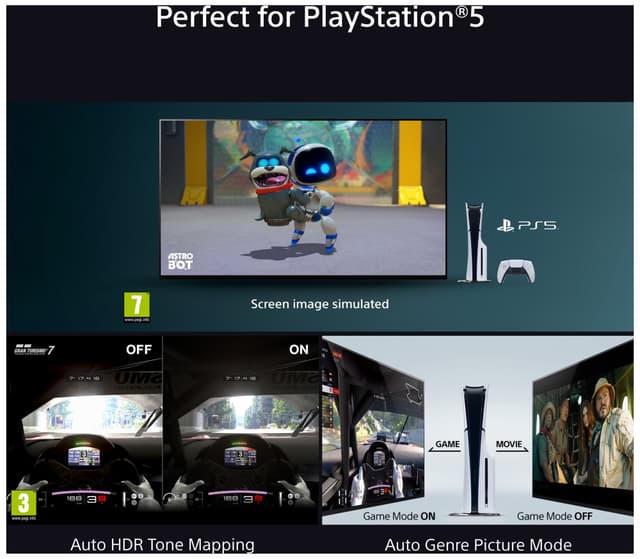 Sony 55” Bravia 5 4K Mini-LED smart TV (2025)