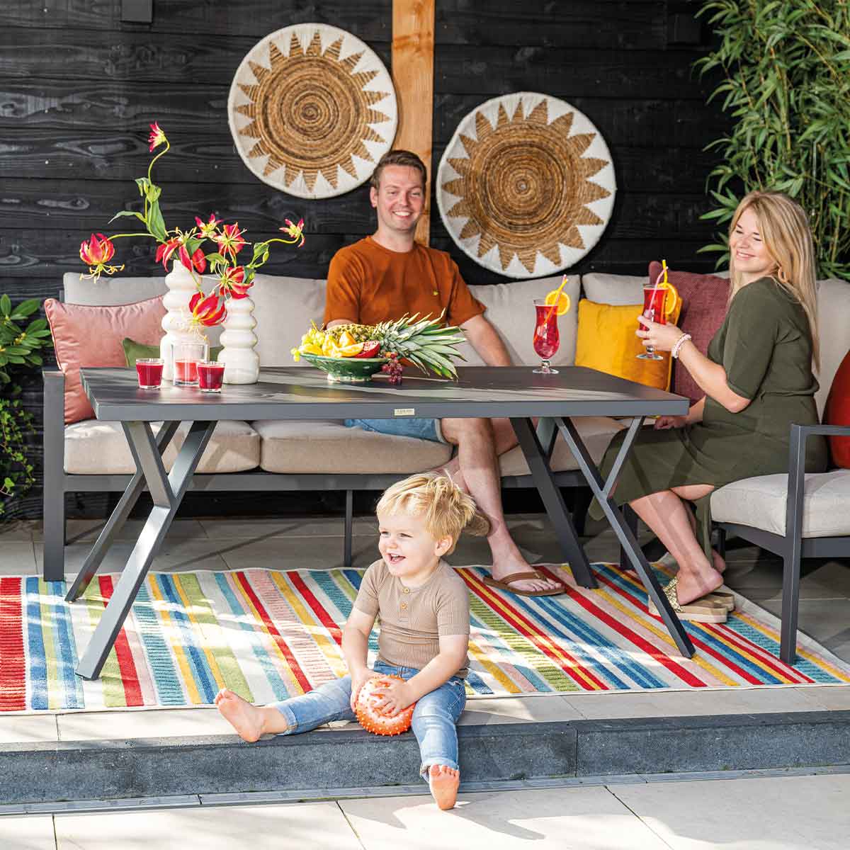 Garden Impressions Senja rechts desert-sand lounge-diningset