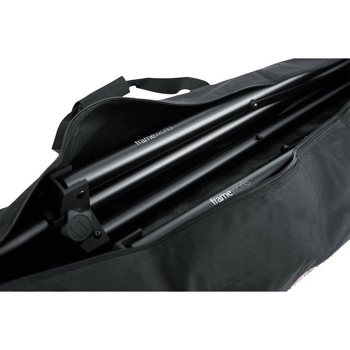 Gator Cases GPA-SPKSTDBG-50 nylon tas voor 2x speaker-standaard / 6x mic standaard