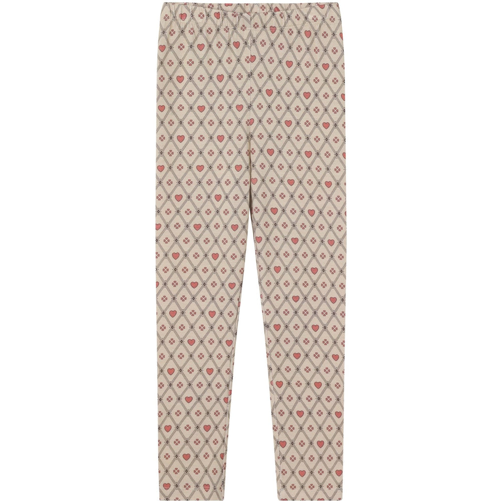 Køb Fliink Sandshell Heart Aop Kelly Heart Leggings