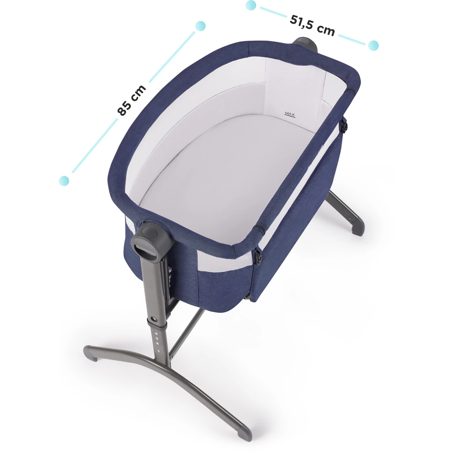 Kinderkraft Beistellbett Bea 2-in-1 Navy