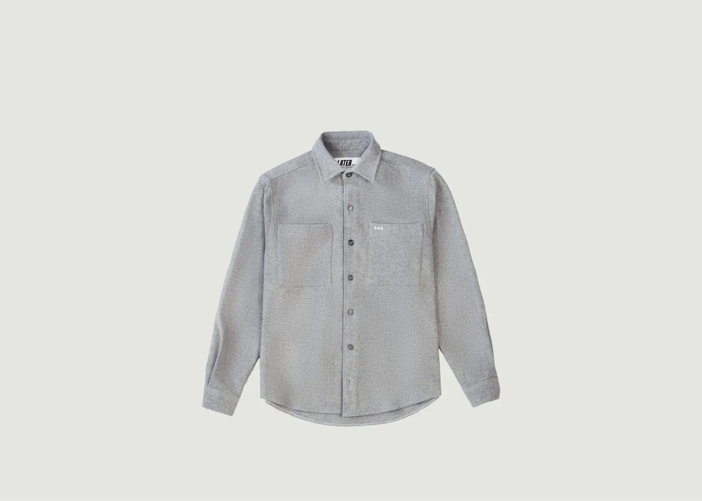 19. Surchemise casual en laine Later