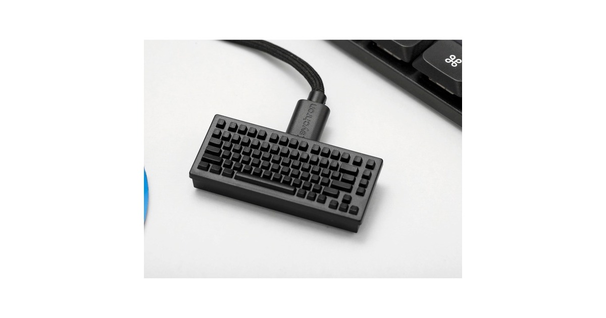 KeychronM3-A4 Wireless Mouse 4K-Version  (Zwart, 100 - 26.000 DPI, Bluetooth 5.1 | 2.4 Ghz | USB type-C kabel)