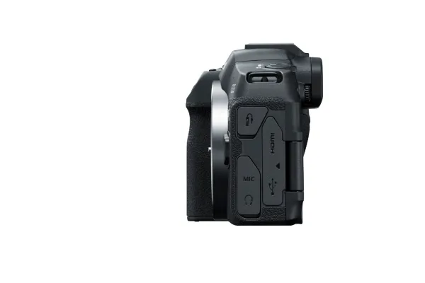 Canon EOS R8 - Digitalkamera - spejlløst - 24.2 MP - Full Frame - 4K / 60 fps - 2x optisk zoom RF 24-50 mm F4.5-6.3 IS STM-objektiv - Wi-Fi, Bluetooth - sort