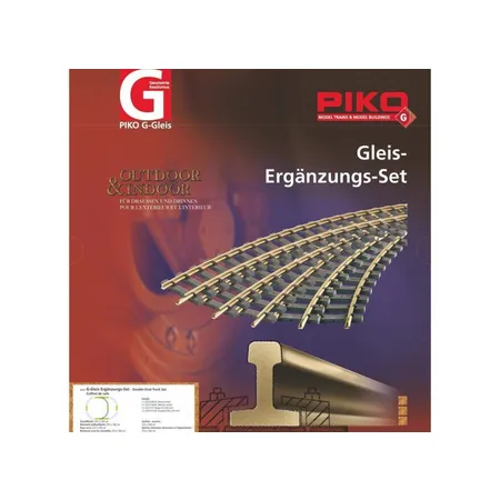 PIKO Gleis Ergänzungs-Set Überholgleis