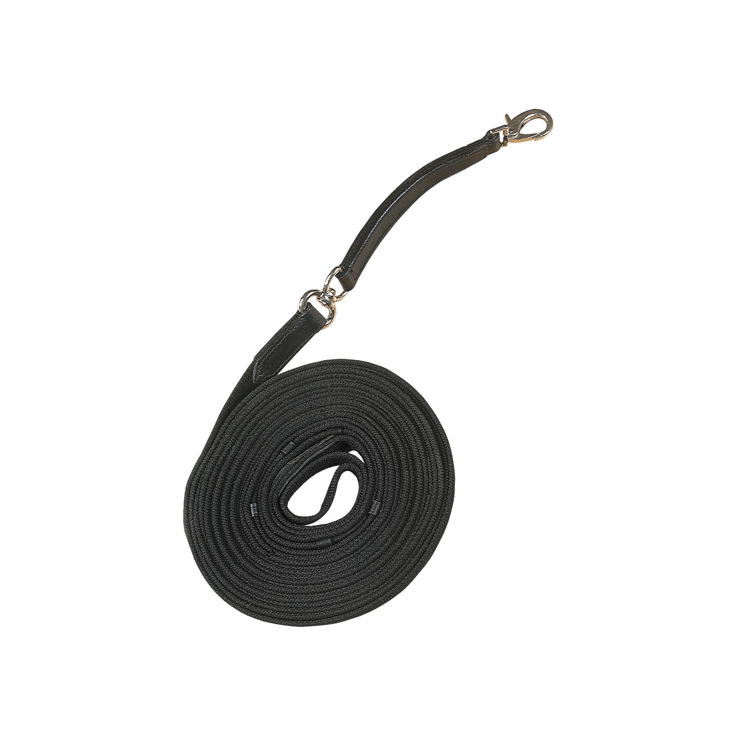 Loesdau Longe mit Wirbel, 8 m  - schwarz - 8 m