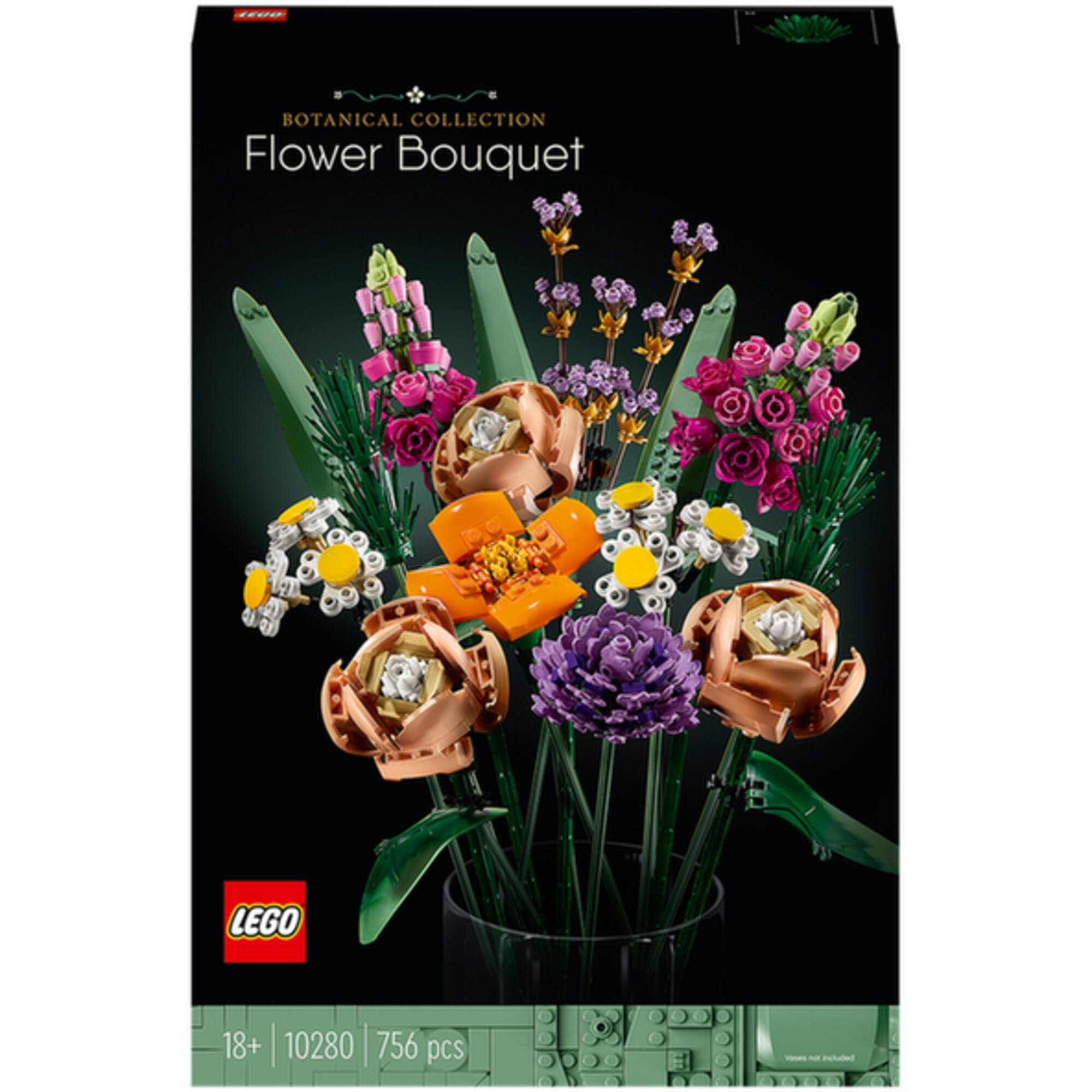 LEGO Konstruktionsspielzeug Icons Blumenstrauß