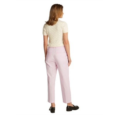 Pantalon femme Co Slim Straight Chino TOMMY HILFIGER